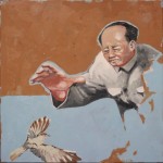 Revolutionär klein - Öl auf Leinwand 60 x 60cm