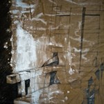 Stuhl - Mischtechnik auf Papier 70 x 50cm